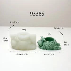 Small Cow Planter Silicone Candle Mold