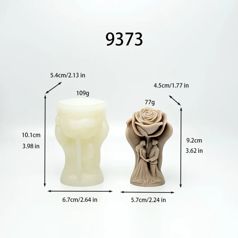 9373 — Формы для свечей в виде тела