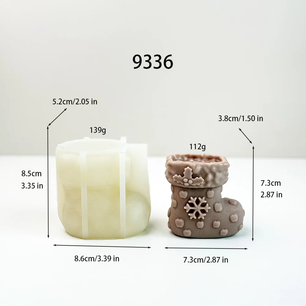 Christmas Stocking Silicone Candle Mold