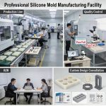 Silicone mold manufacturer facility for OEM and custom production
