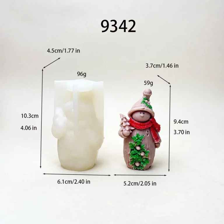 Christmas Elf Silicone Candle Mold