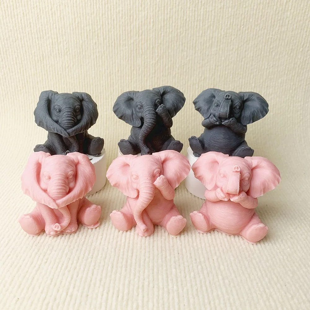 Flexible Decorative Silicone Mold for Candle Making 8990 silicone mold detail and cavity
