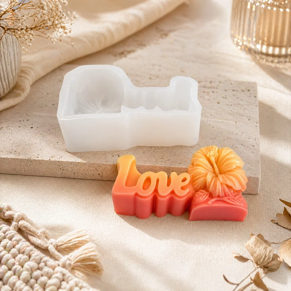 Decorative Silicone Mold for DIY Candle Making 1701 silicone mold detail and cavity