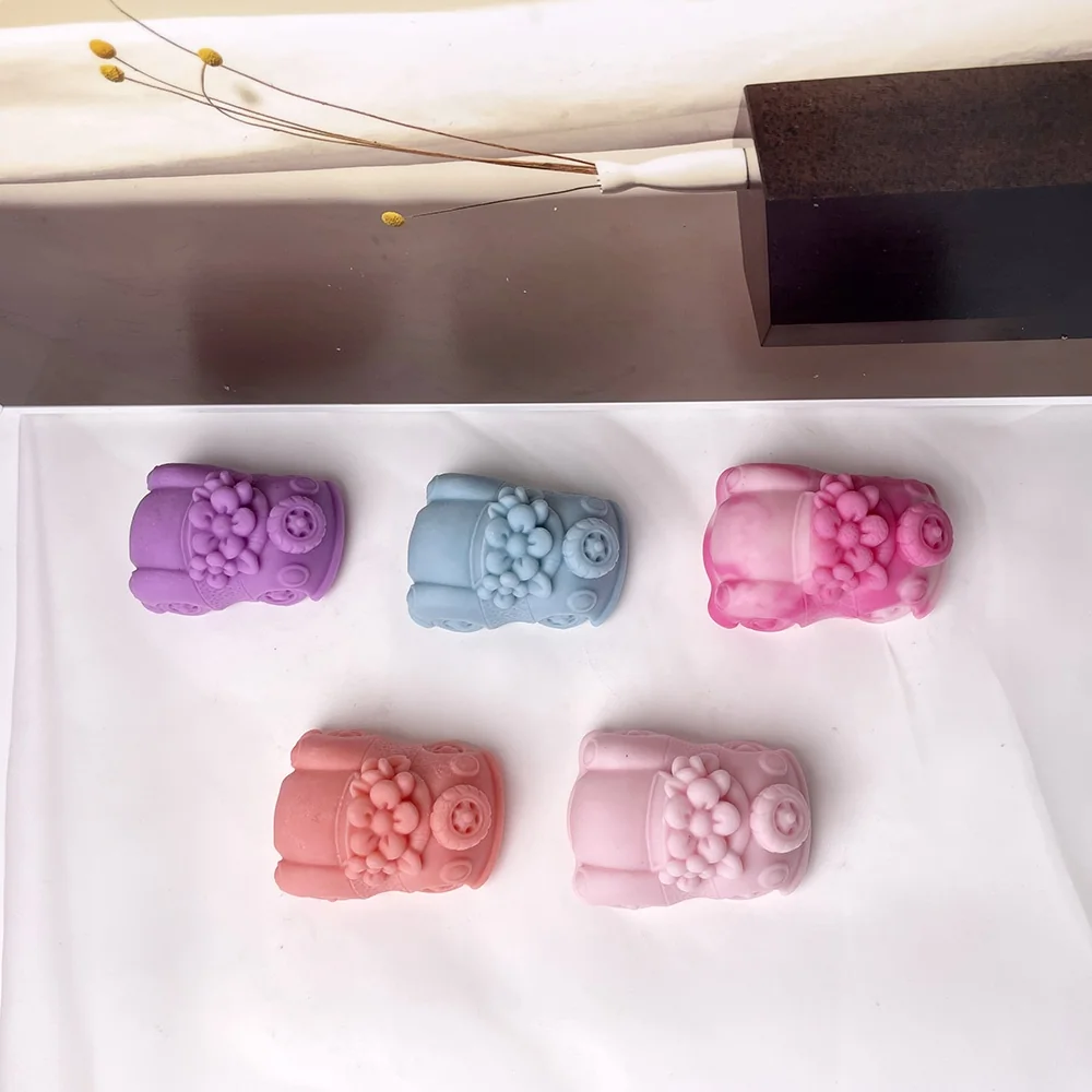 3D Flower Car Flower Silicone Mold 8997 mold in production at BK Silicone workshop