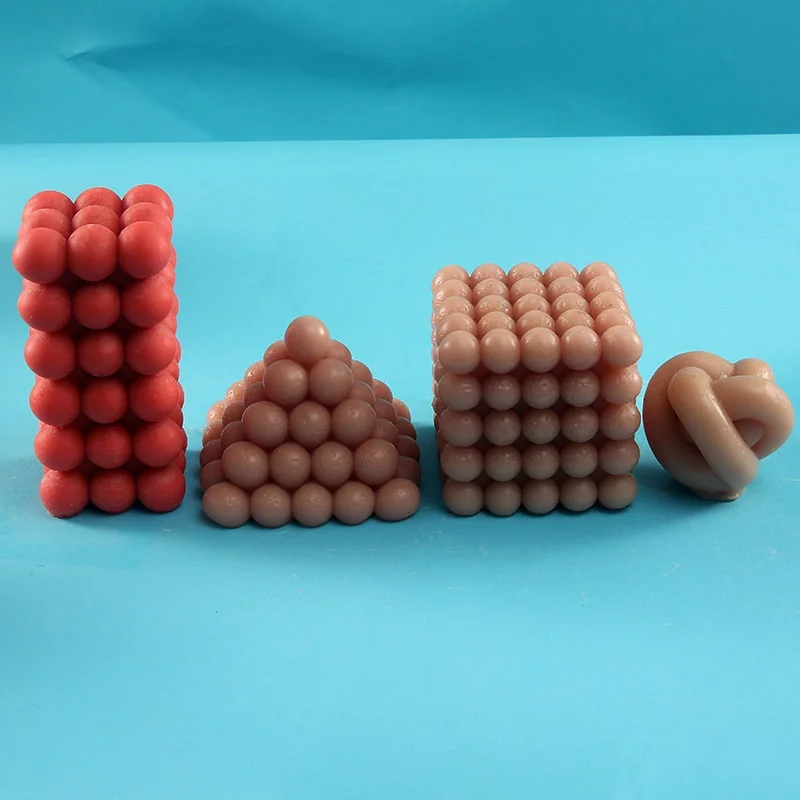 3D Bubble Column Silicone Mold BK8097 mold in production at BK Silicone workshop