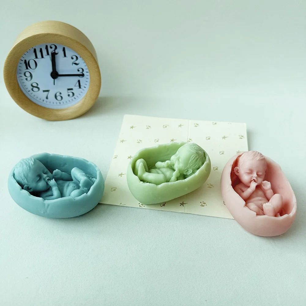 Silicone Candle Mold with Decorative Design 1301 mold in production at BK Silicone workshop