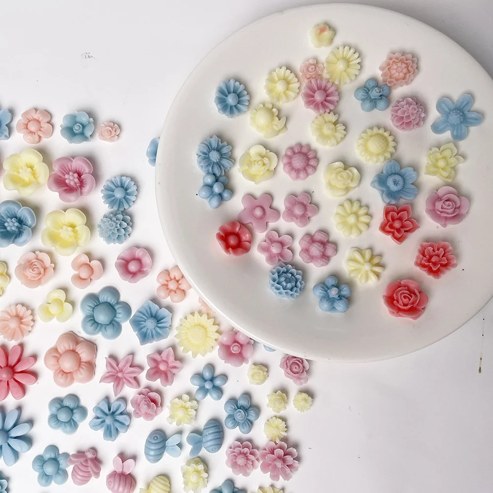 Flower Silicone Mold for Handmade Crafts 1373 mold in production at BK Silicone workshop