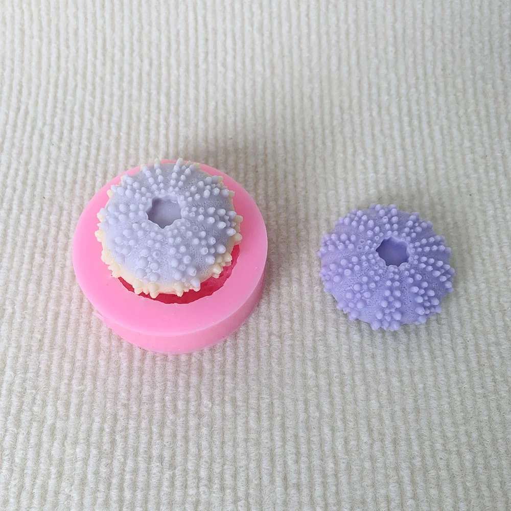 3D Sea urchin Silicone Mold 1395 mold in production at BK Silicone workshop