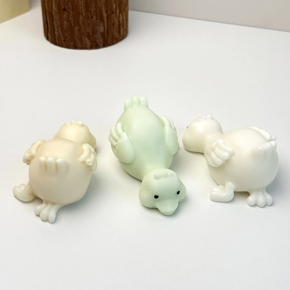 Lying Duck Silicone Mold for Candle mold in production at BK Silicone workshop