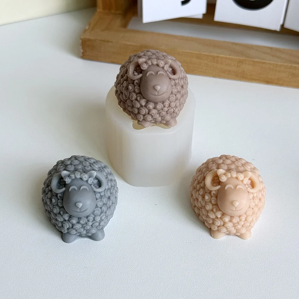 3D Sheep Silicone Mold 1572M mold in production at BK Silicone workshop