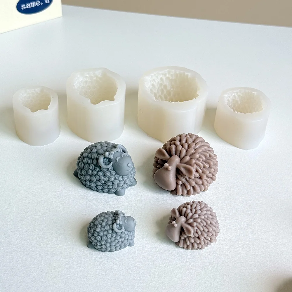 Sheep Silicone Mold for Handmade Crafts 1573M mold in production at BK Silicone workshop