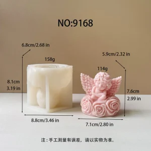 Cherub Silicone Candle Mold 9168