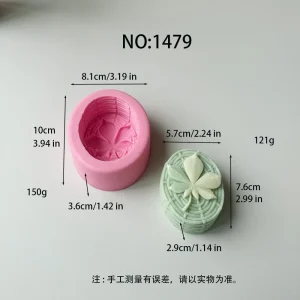 3D Decorative Silicone Mold 1479