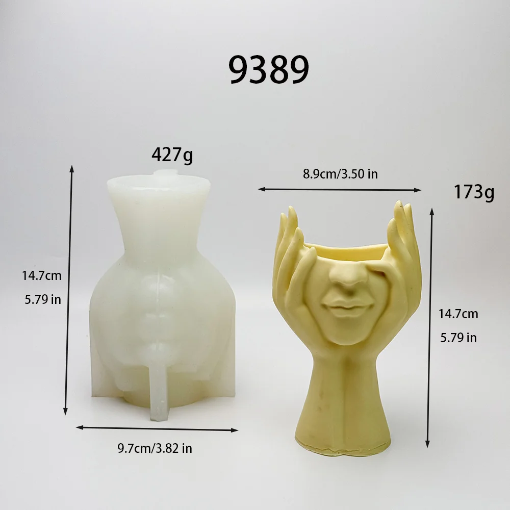 9389 — Форма и ёмкость с размерами