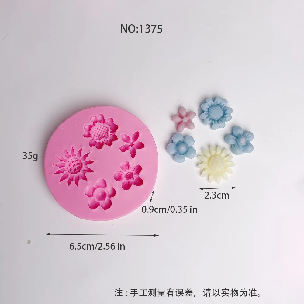 Flower Silicone Candle Mold 1375
