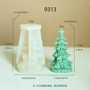 Bear Silicone Mold for Candle Making