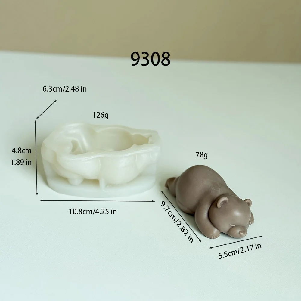 9308 — Форма и спящий зверёк с данными
