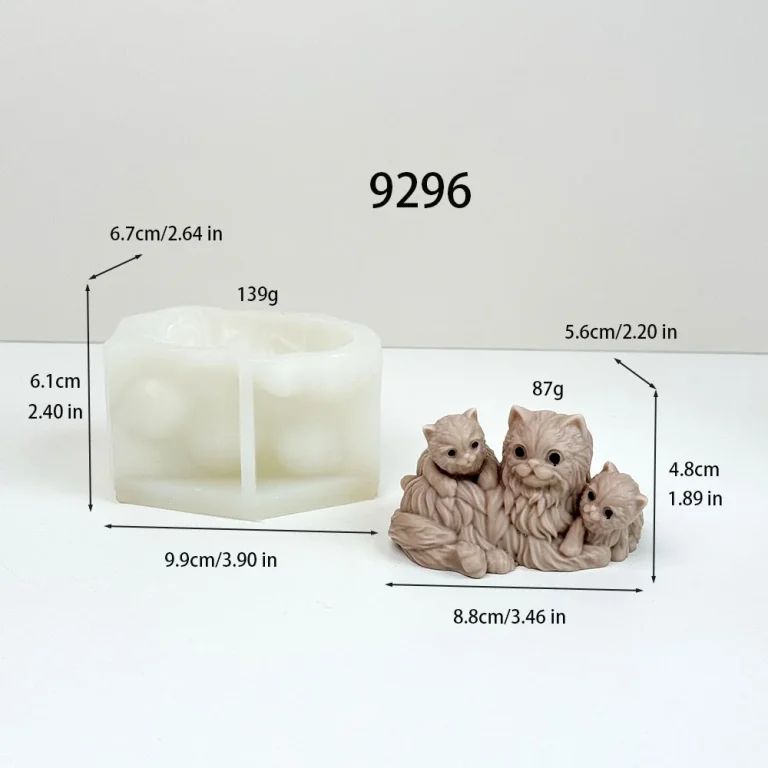 9296 — Формы для свечей в виде животных