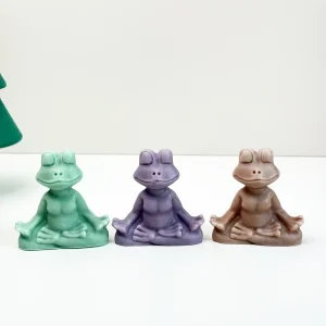 Mini Rose Christmas Tree Silicone Candle Mold 9279
