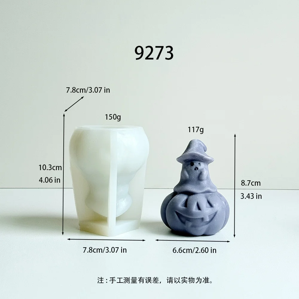 Ghost Silicone Mold for Candle Making 9273