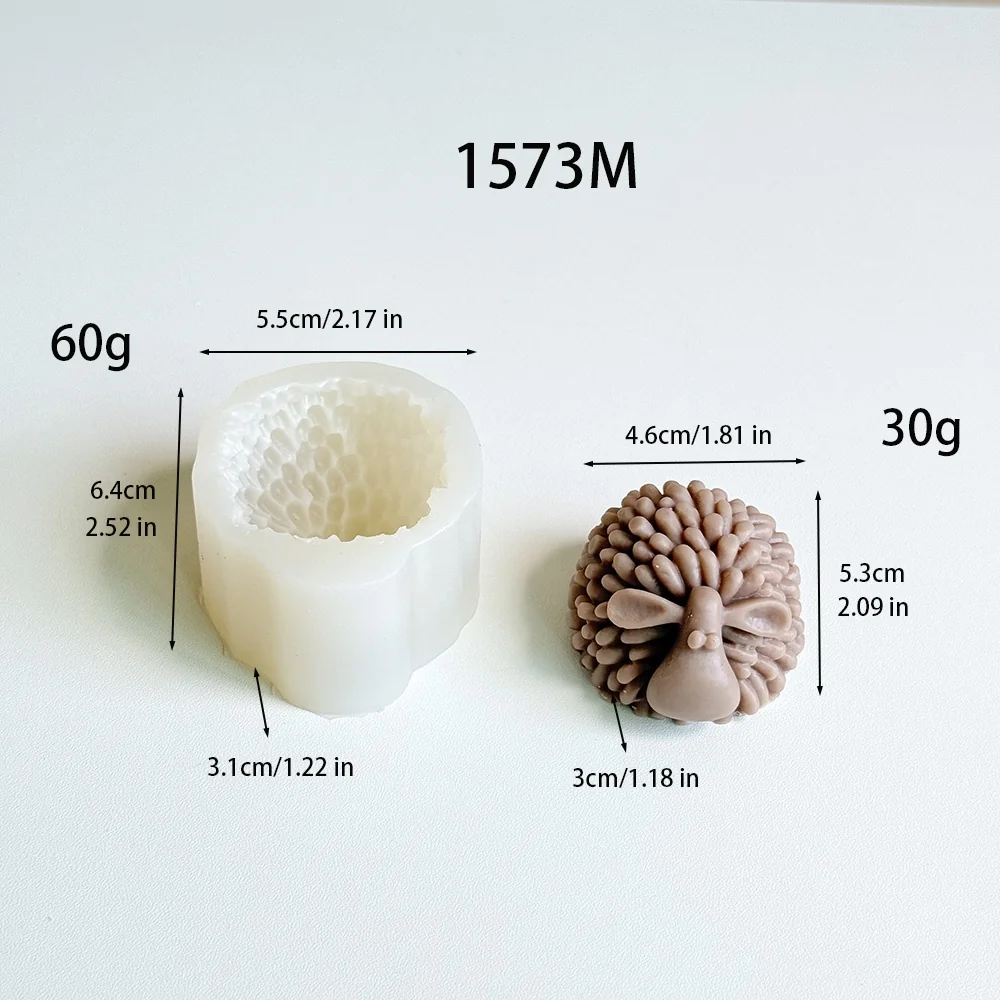 Sheep Silicone Mold for Handmade Crafts 1573M