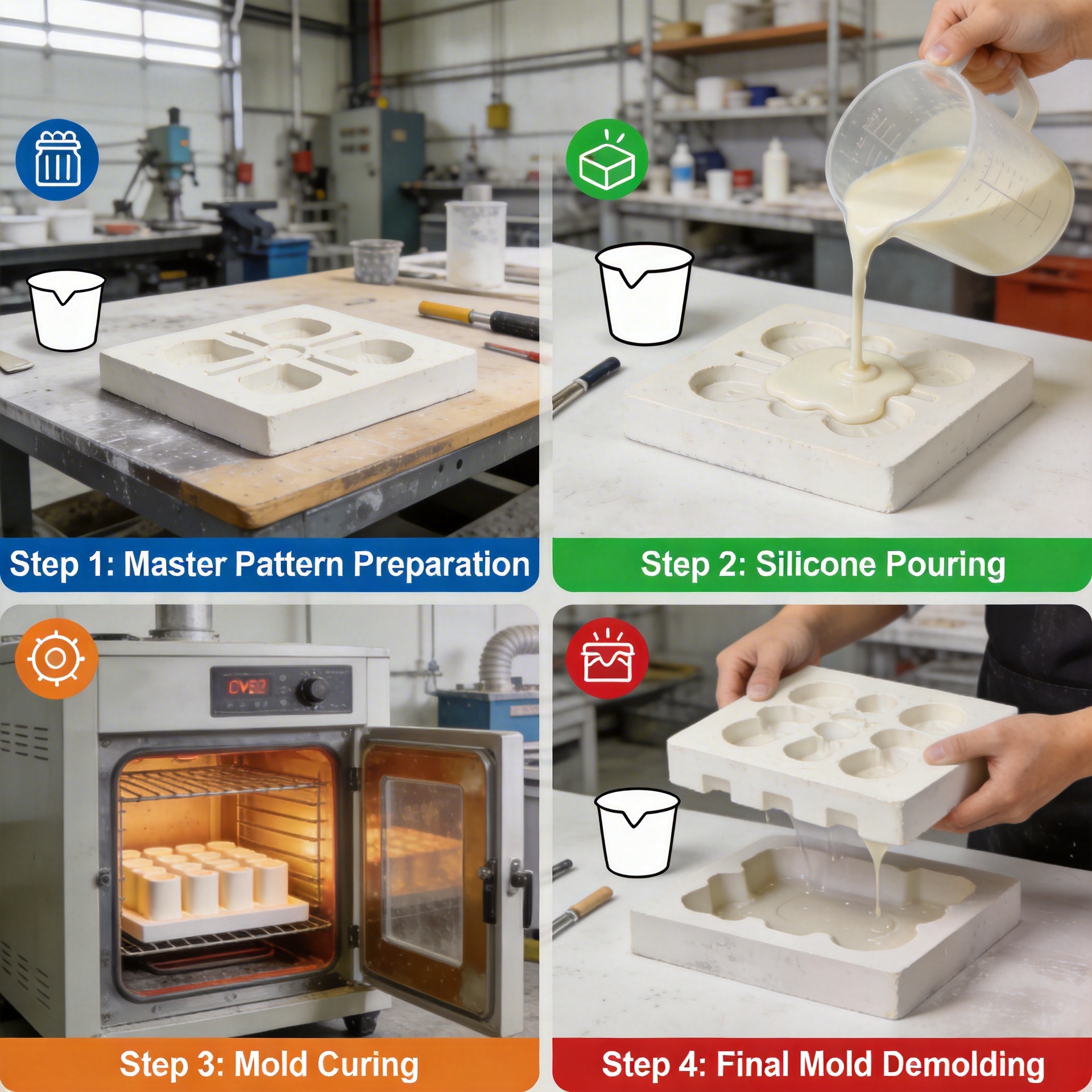 What Is a Silicone Mold? Process, Types & Custom Manufacturing Guide