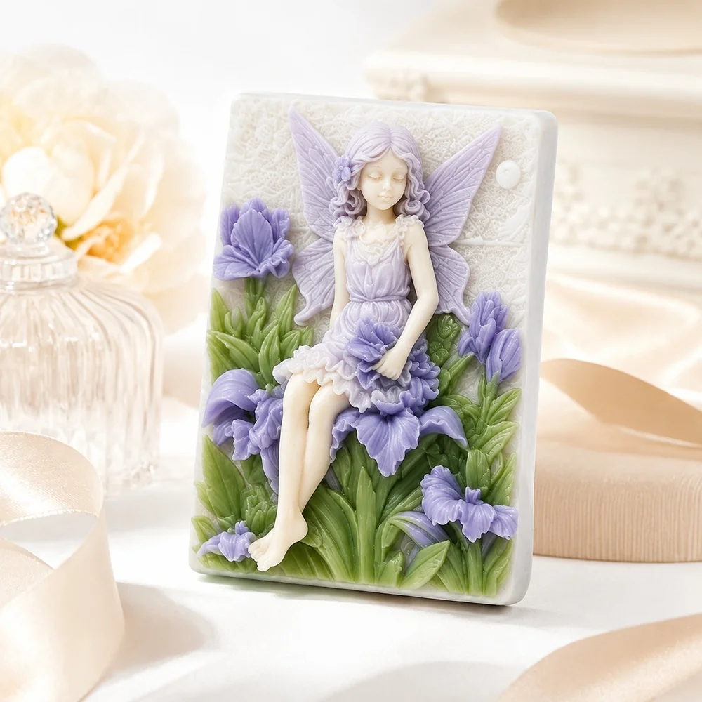 Decorative Silicone Mold for Handmade Crafts AG023 finished casting from the silicone mold