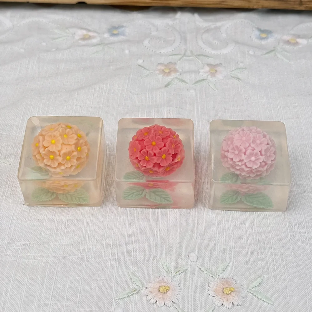 1691 - 五瓣花球硅胶模具