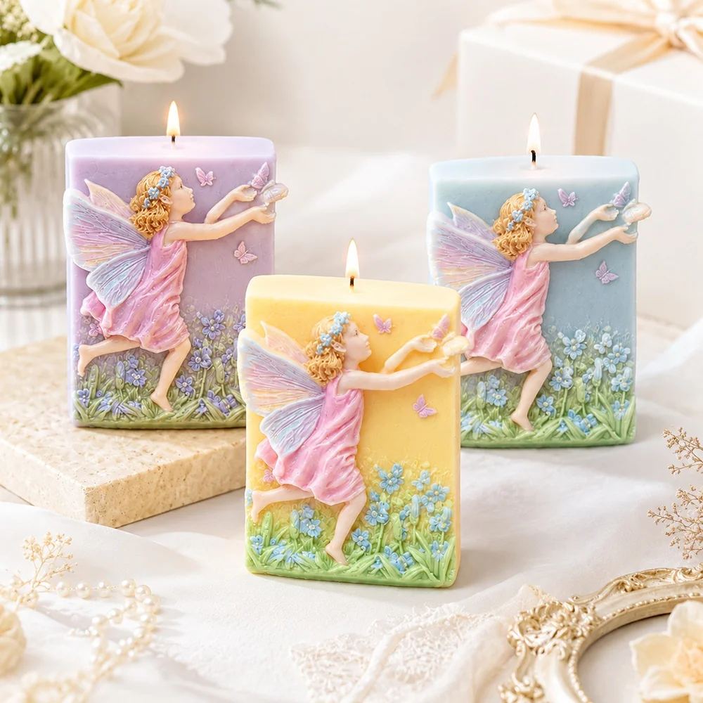 Decorative Silicone Mold for Candle, Soap and Resin AE020 mold in production at BK Silicone workshop