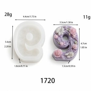 1720 Number 9 Mold