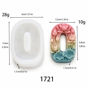 1721 Number 0 Mold