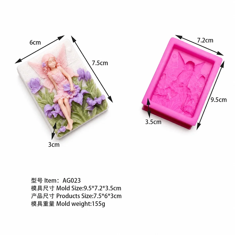 Decorative Silicone Mold for Handmade Crafts AG023 silicone mold
