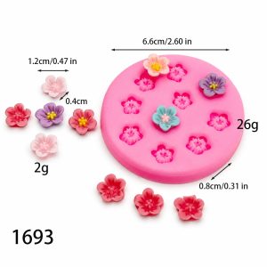 1693 Mini Flower Mold