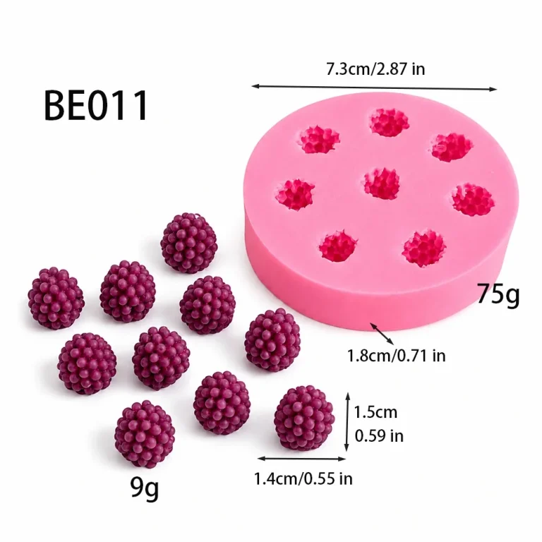 Raspberry Silicone Candle Mold BE011 silicone mold