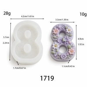 1719 Number 8 Mold
