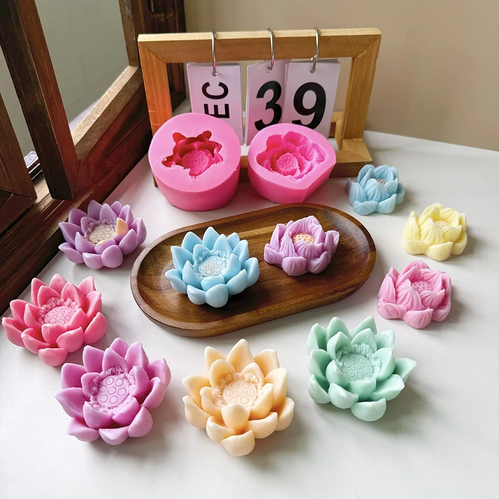 1489 - 荷叶硅胶模具