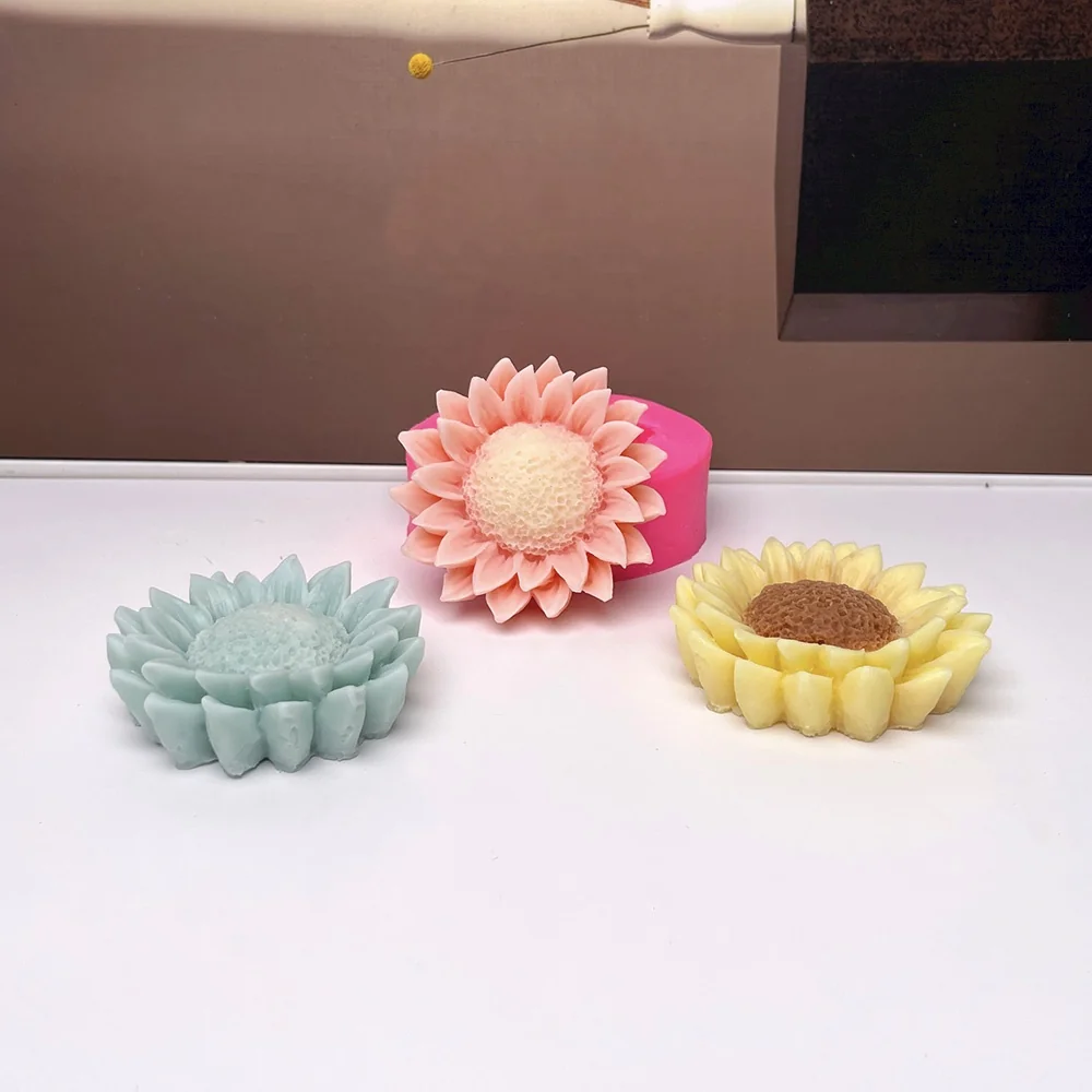 1424 - 向日葵硅胶模具
