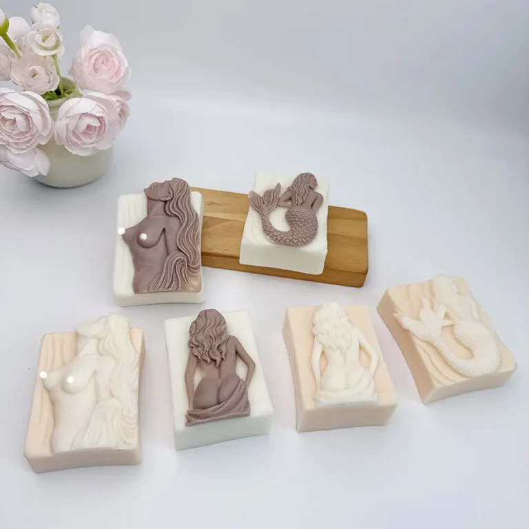 3D Decorative Silicone Mold for Handmade Crafts 1492 silicone mold detail and cavity