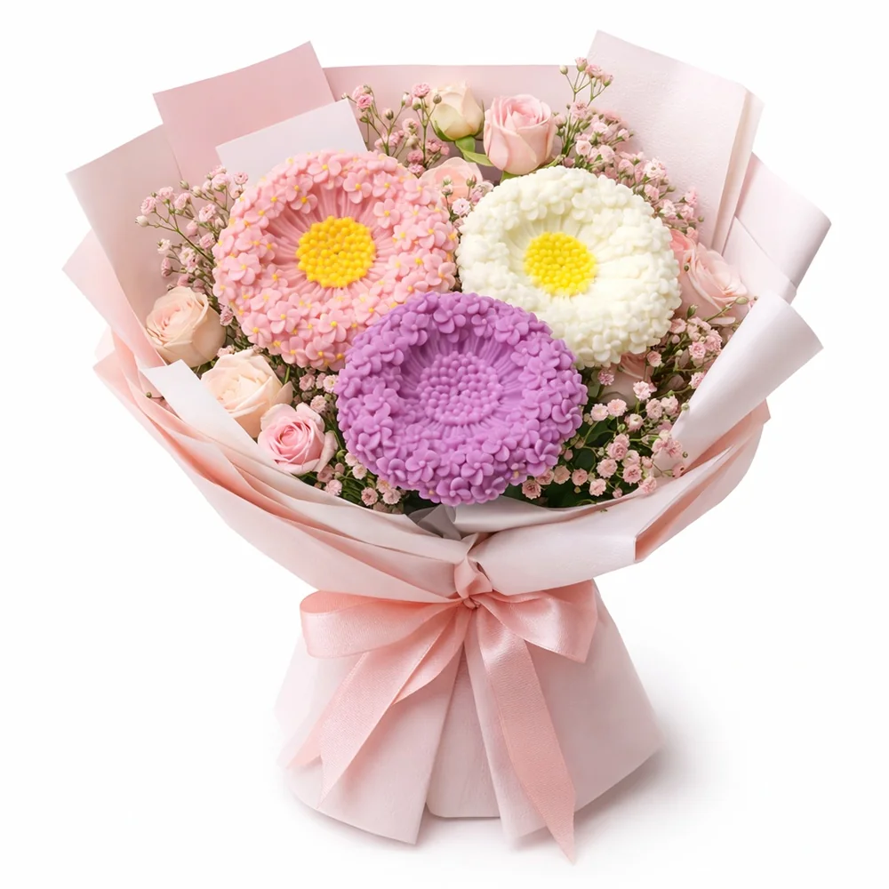 1559 - 绣球花簇硅胶模具