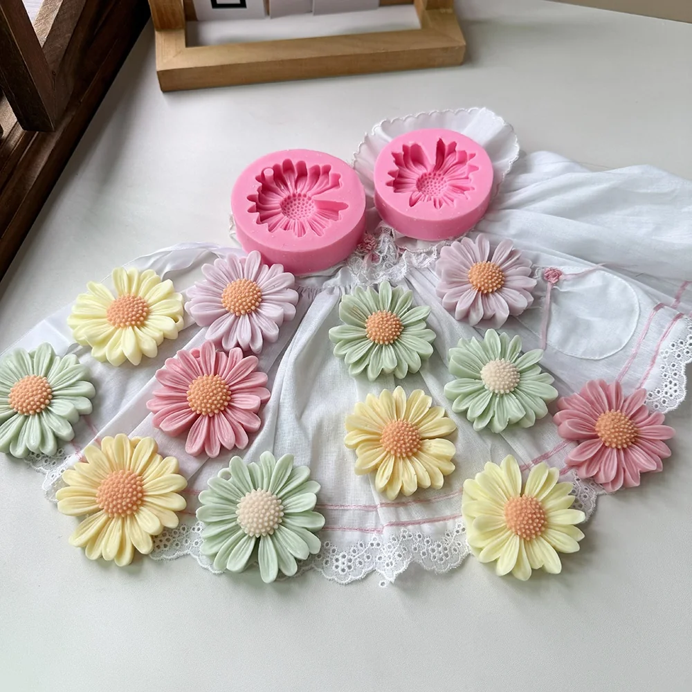 1251 - 小雏菊硅胶模具