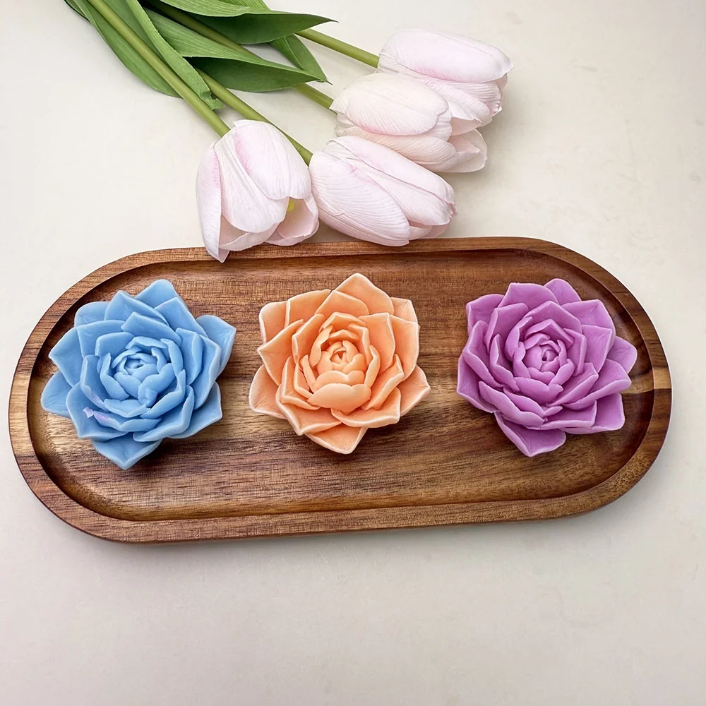 1535 - 立体花朵硅胶模具