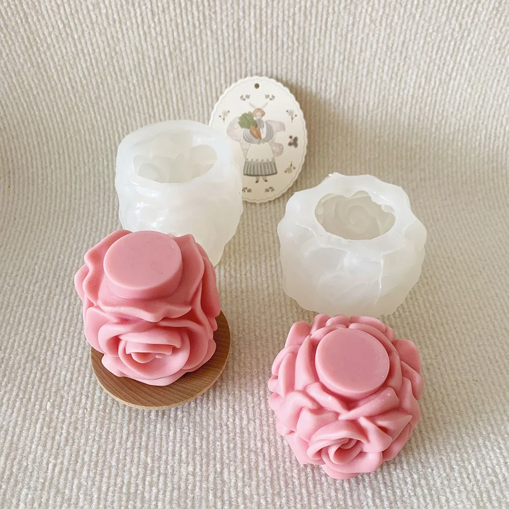 9020 - 立体玫瑰/3DRose硅胶模具