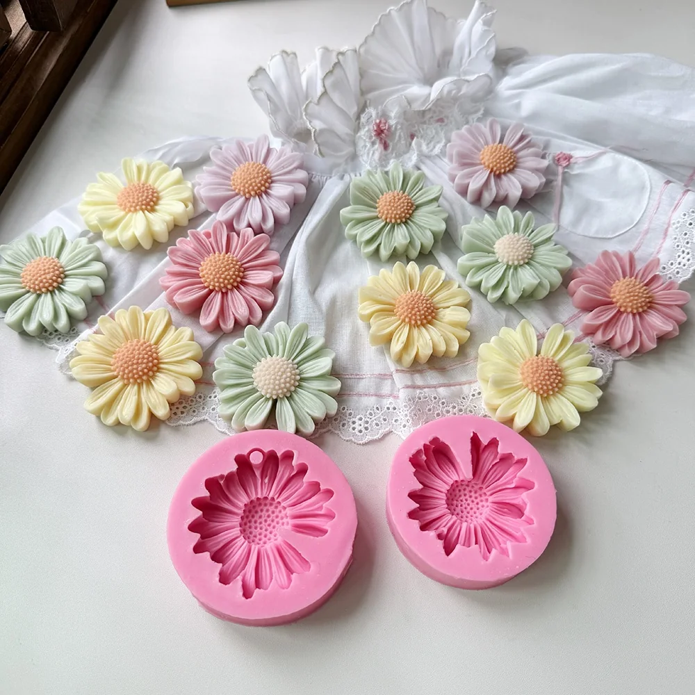 1251 - 小雏菊硅胶模具