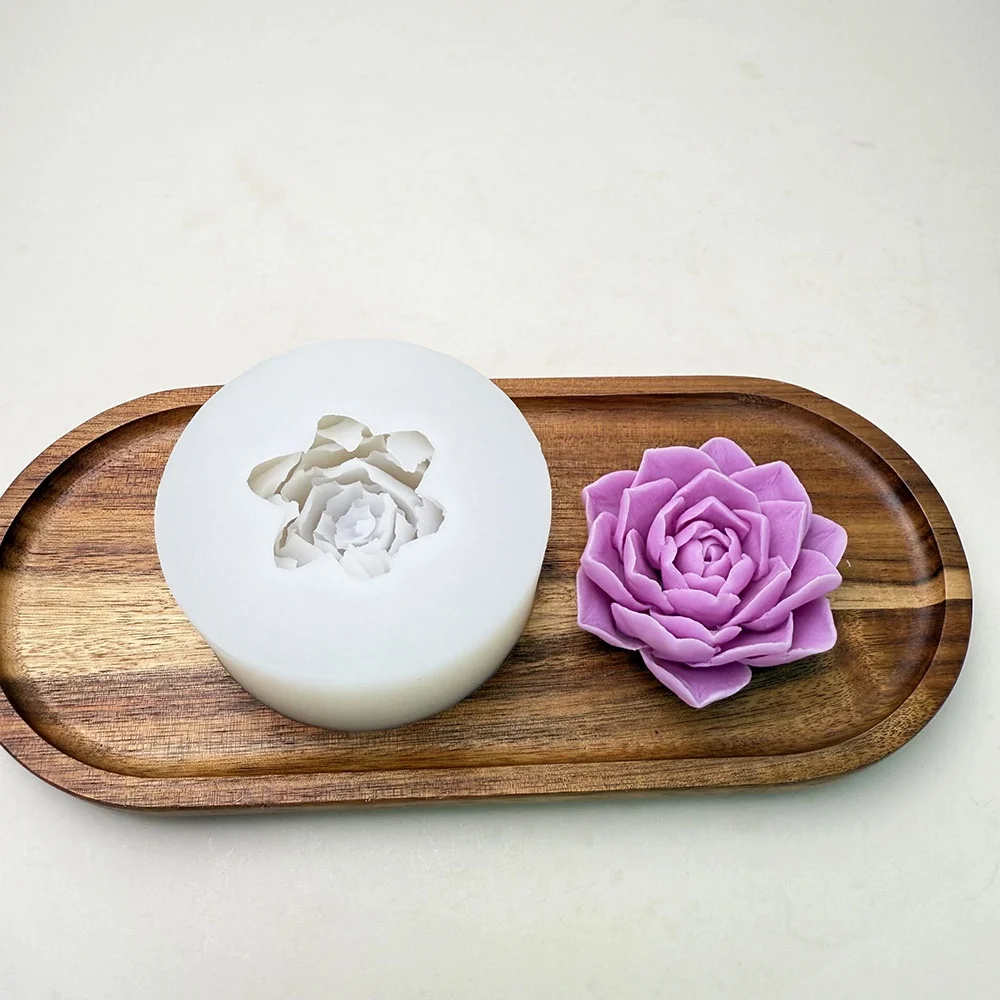 1535 - 立体花朵硅胶模具