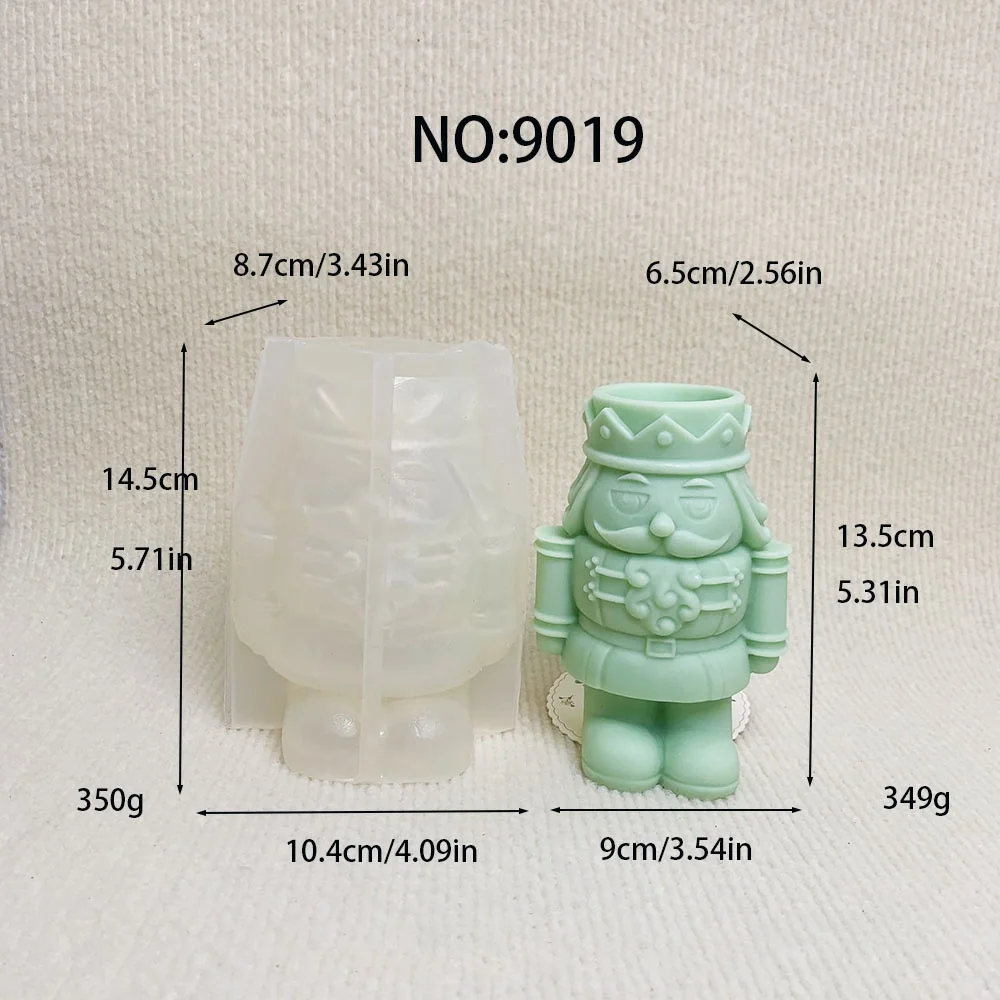 9019 - 胡桃夹子士兵硅胶模具