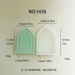 Geometric Decorative Silicone Mold for DIY Candle Making 1436