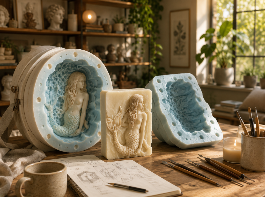 Large Custom Silicone Molds: Support, Parting Line and Demolding Design