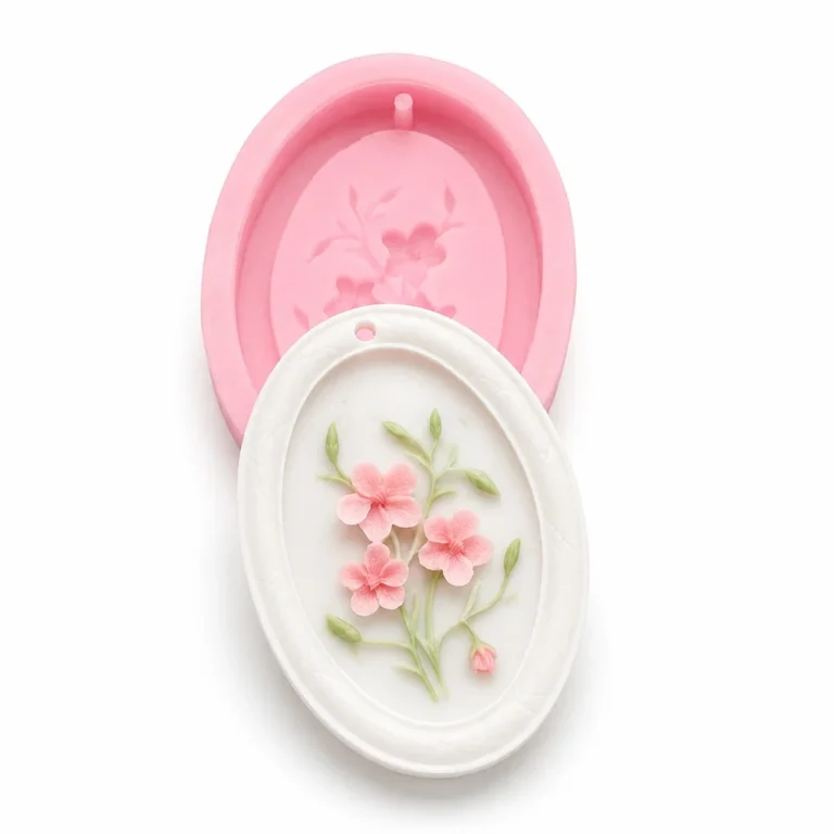 Flower Silicone Mold for Wax, Soap and Resin Casting | Atacado B2B OEM | SKU 1647