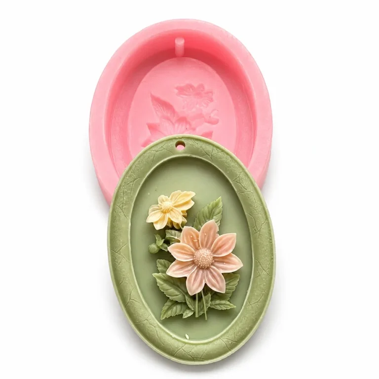 3D Flower Silicone Mold for DIY Candle Making | Atacado B2B OEM | SKU 1648