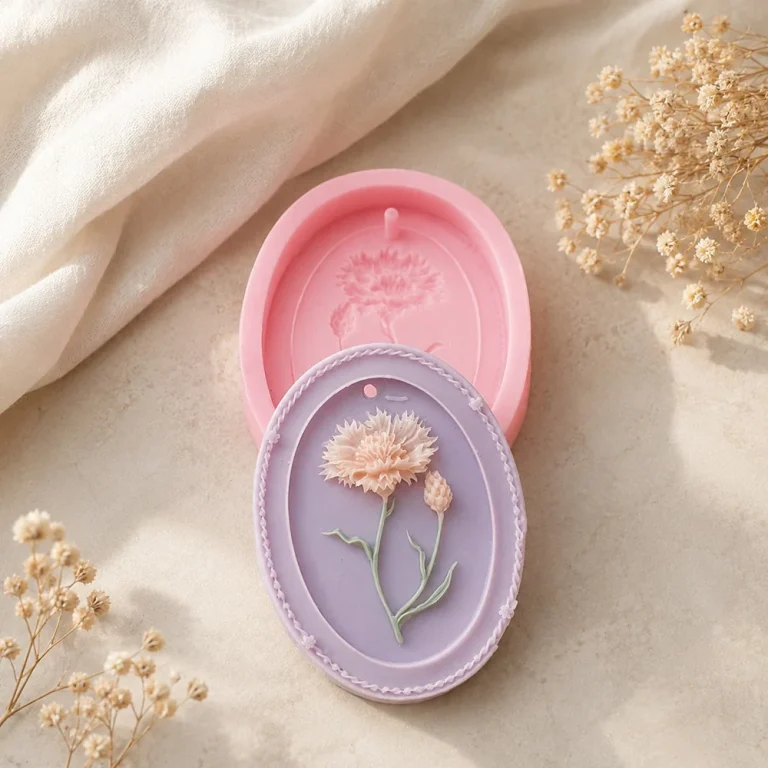 Carnation Silicone Candle Making Mold | Atacado B2B OEM | SKU 1649